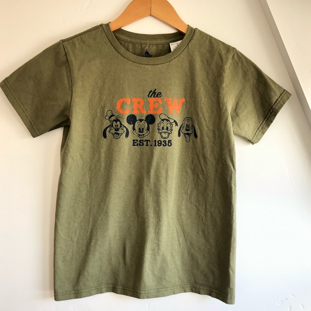 Disney Green Graphic Short Sleeve Tee